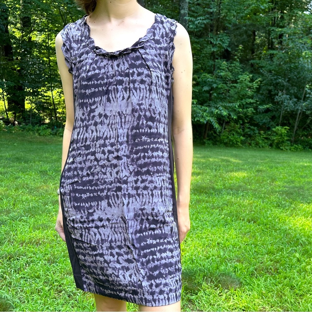 BANANA REPUBLIC batik tie dye shift dress, S.